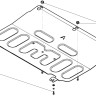 Защита Motodor для KAIYI E5 2023- (закрывает Двигатель, Коробка переключения передач; Сталь 1,5 мм)