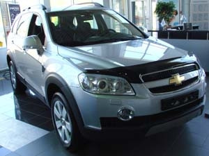 Дефлектор капота Chevrolet Captiva 2006-2011, SIM