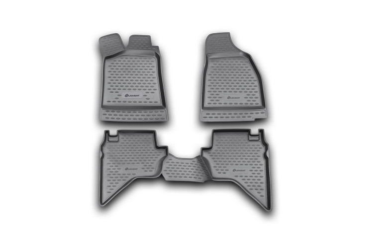 Коврики в салон MAZDA BT-50 2006->, 4 шт. (полиуретан) Autofamily