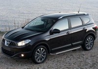 Порог-площадка "Premium" для Nissan X-Trail 2007-2011-2015 (Rival)