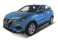 Порог-площадка "Premium" для Nissan X-Trail 2013-2018- (Rival)