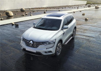 Порог-площадка "Bmw-Style" для Renault Koleos 2017- (Rival)