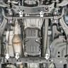 Защита Motodor для Toyota Land Cruiser Prado 250 2023- (закрывает Коробка переключения передач; Алюминий 5 мм)