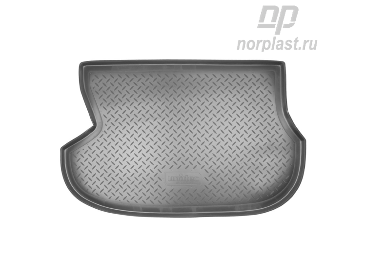 Mitsubishi Outlander (2002-2006) коврик в багажник Норпласт