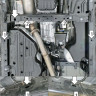 Защита Motodor для Toyota Land Cruiser Prado 250 2023- (закрывает Раздаточная коробка; Алюминий 5 мм)