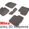 3D коврики для Hyundai i30 new 2012- Seintex серые