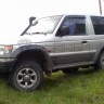 Mitsubishi Pajero II 3d 1991-2000 дефлекторы окон "Cobra Tuning"