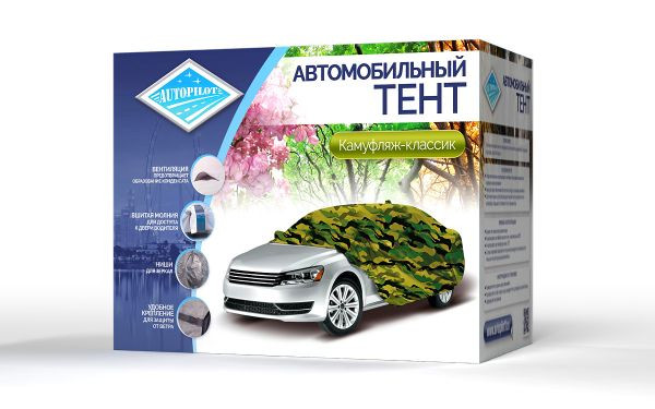 FIAT Punto тент "Автопилот" (камуфляж) M