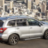 Порог-площадка "Bmw-Style" для Subaru Forester 2013-2015-2018 (Rival)