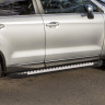 Порог-площадка "Bmw-Style" для Subaru Forester 2013-2015-2018 (Rival)
