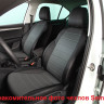 Чехлы для VOLKSWAGEN Amarok (2011-) Seintex экокожа (черный)