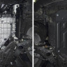Защита картера + КПП Kia Sorento, V - 2.2d; 2.4 (2012-2021) RIVAL сталь