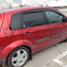 Ford Fiesta V 5d 2002-2008 дефлекторы окон "Cobra Tuning"