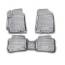 Коврики в салон KIA Rio, 2011->, 4 шт. (полиуретан) Autofamily