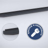Порог-площадка "Premium-Black" для Land Rover Discovery Sport 2014-2019 (Rival)