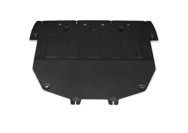 Защита картера + КПП Land Rover Discovery Sport, V-2.0 (200 л.с.); 2.0(249 л.с.); 2.0d(150 л.с.); 2.0d(180 л.с.); Черный (2019-) RIVAL алюминий