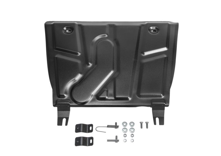 Защита картера + КПП Toyota Rav4, V - кроме 2.5 (2013-2015) АвтоБРОНЯ сталь