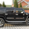 Hummer H2 2002 дефлекторы окон "Cobra Tuning"