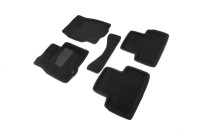 3D коврики для Infiniti FX37, 50 / QX70 2008- Seintex черные