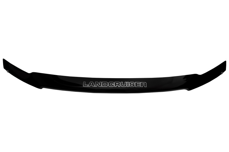 Дефлектор капота темный Toyota Land Cruiser 200 (Logo) 2007-2015, SIM