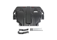Защита картера + КПП Seat Altea, V - 1.6; 2.0d; 2.0 (2004-2014) АвтоБРОНЯ сталь