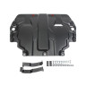 Защита картера + КПП Seat Altea, V - 1.6; 2.0d; 2.0 (2004-2014) АвтоБРОНЯ сталь