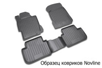 Коврики 3D в салон подходят для DongFeng Junfeng Q35 2024-, 2шт. (полиуретан) (Autofamily)
