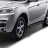 Порог-площадка "Premium-Black" для Lifan X60 2012-2016 (Rival)
