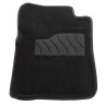 3D коврики для Toyota Land Cruiser 200 2007-2012 Seintex черные