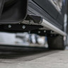 Порог-площадка "Slim Black" для Isuzu D-MAX 2016- (Rival)