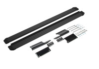 Порог-площадка "Slim Black" для Lada Lada 4x4 5D 1993- (Rival)