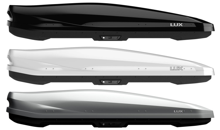Бокс на крышу LUX IRBIS 206 (206х75х36) 470L двустороннее открытие