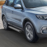 Порог-площадка "Bmw-Style" для Geely Atlas 2018- (Rival)