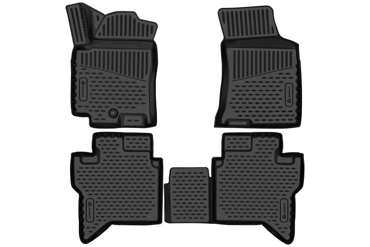 Коврики 3D в салон для JAC T9 2024- 4 шт. (полиуретан) Autofamily
