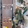 Защита Motodor для Foton Tunland V9 2024- (закрывает топл. бак; Сталь 2 мм)