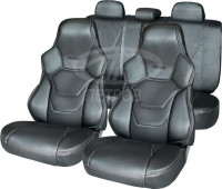 А/м чехлы "RECARO" Priora седан, 2110 экокожа