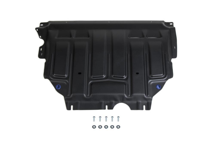 Защита картера + КПП Volkswagen Passat, V - 1.4; 1.8; передний привод (2015-2019) RIVAL сталь