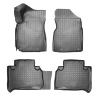 Geely Emgrand (X7) (2018-) коврики в салон 3D Норпласт