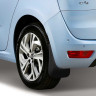 Брызговики задние для CITROEN C4 Picasso/C4 Grand Picasso, 2014- мв., 2 шт. (полиуретан) / Ситроен C4 Пикассо