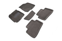 3D коврики для KIA Cerato II 2009-2013 Seintex серые