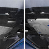 Защита картера + КПП Honda CR-V, V - 2.0; 2.4 (2017-) RIVAL алюминий
