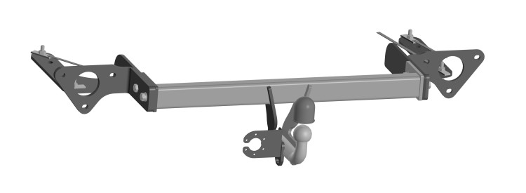 Фаркоп Bosal-Oris для GAC GS8 2023-