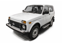 Порог-площадка "Bmw-Style" для Lada Lada 4x4 Urban 3D 2016- (Rival)