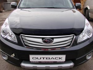 Дефлектор капота Subaru Outback/Legacy 2010-2014, SIM