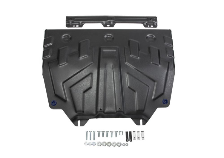 Защита картера + КПП Mazda 6, V - 2.0; 2.5; Увеличенная (2018-) RIVAL сталь