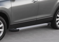 Порог - площадка RIVAL "Silver" для Suzuki  Grand Vitara, 5D 2005-2008-2012-2016