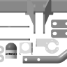 Фаркоп Мотодор для Renault Scenic II 2003-2009 / Grand Scenic II 2004-2009 / Scenic III 2009-2016
