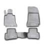 Коврики в салон MERCEDES-BENZ С-Class W204 2007->, 4 шт. (полиуретан) Autofamily