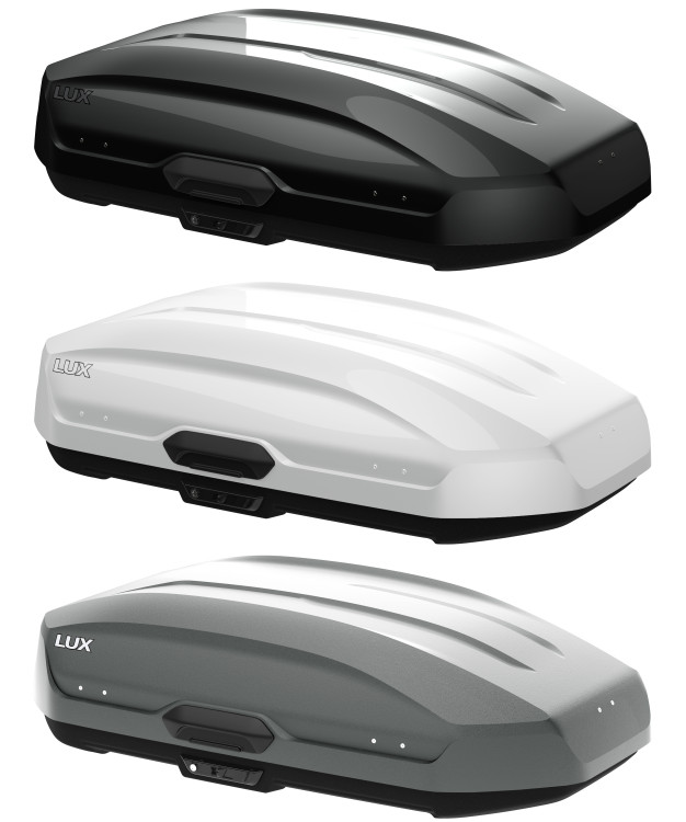 Бокс на крышу LUX TAVR 140 (142х91х45) 440L двустороннее открытие