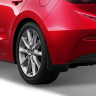 Брызговики задние для MAZDA 3, 2013-, хб., 2 шт. (полиуретан) / Мазда